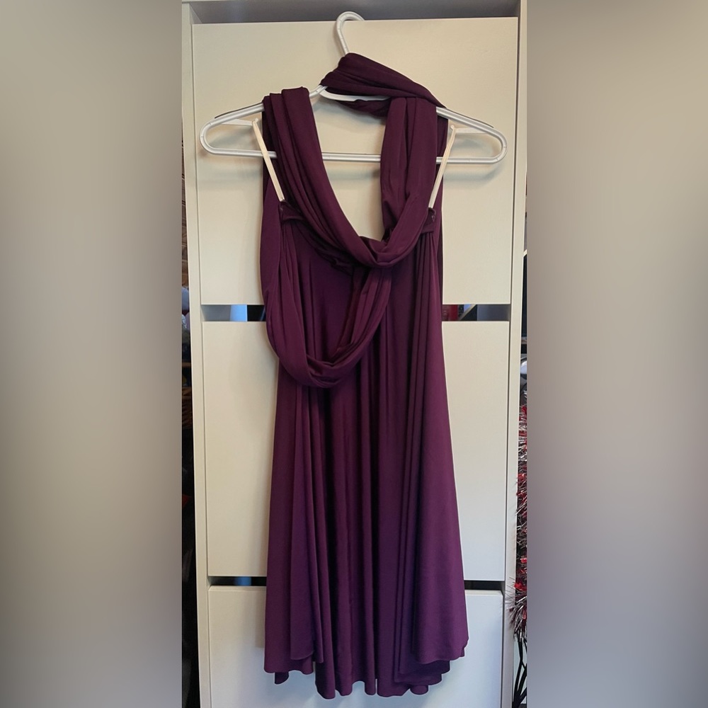 Purple Bridesmaid Dress